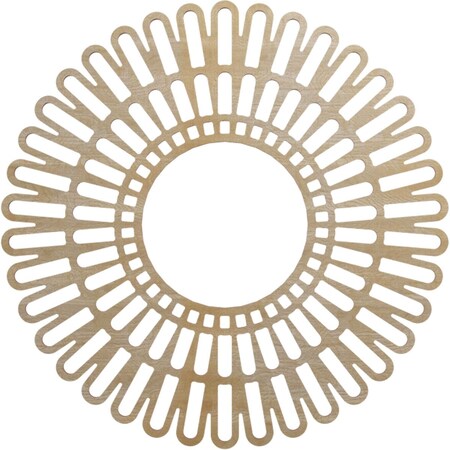 Ekena Millwork Cornelius Wood Fretwork Pierced Ceiling Medallion, Hickory, 26"OD x 9 5/8"ID x 3/8"T CMWP26X0375CRHI